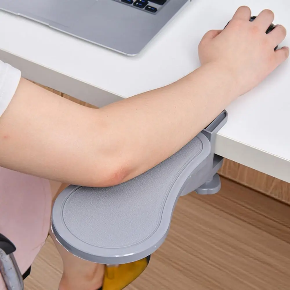 Rotating Computer Arm Rest Pad Adjustable Attachable Desktop Wrist Rest Support Ergonomic Keyboard Armrest Extender