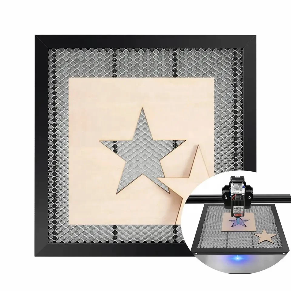 

Twotrees Honeycomb Laser Bed 300x300x22mm Honeycomb Board Honeycomb Working Table For Laser Cutter Engraver