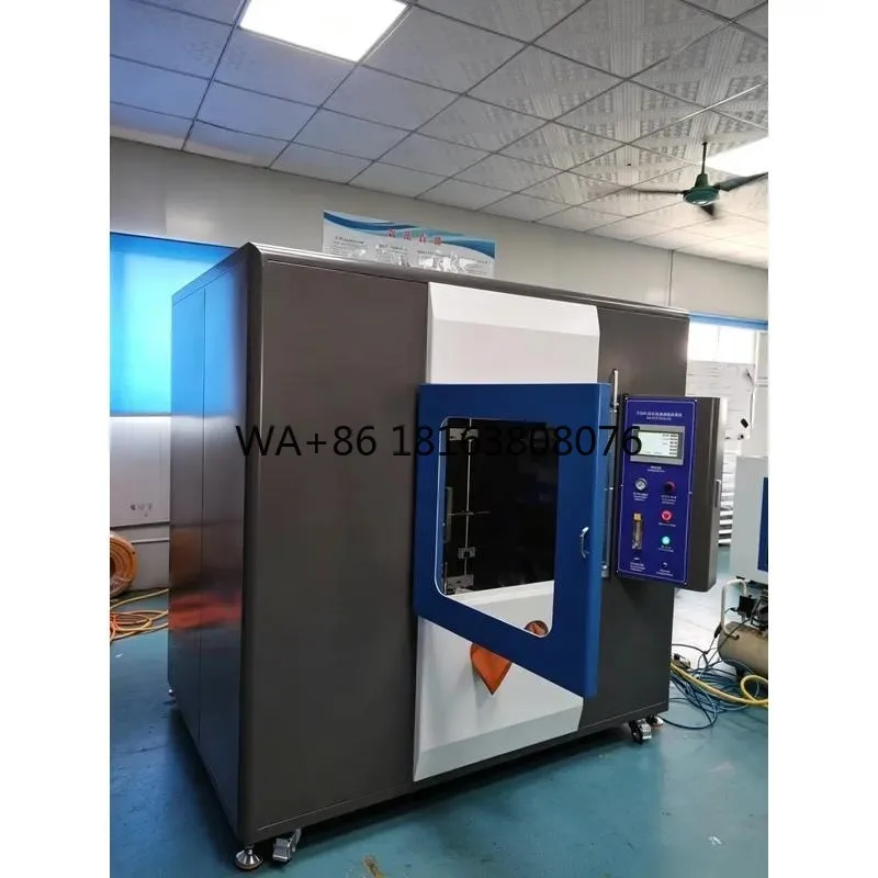 Ul1581 Vertical Horizontal Flammability Tester Automatic Wire Cable Burning Combustion Test Chamber