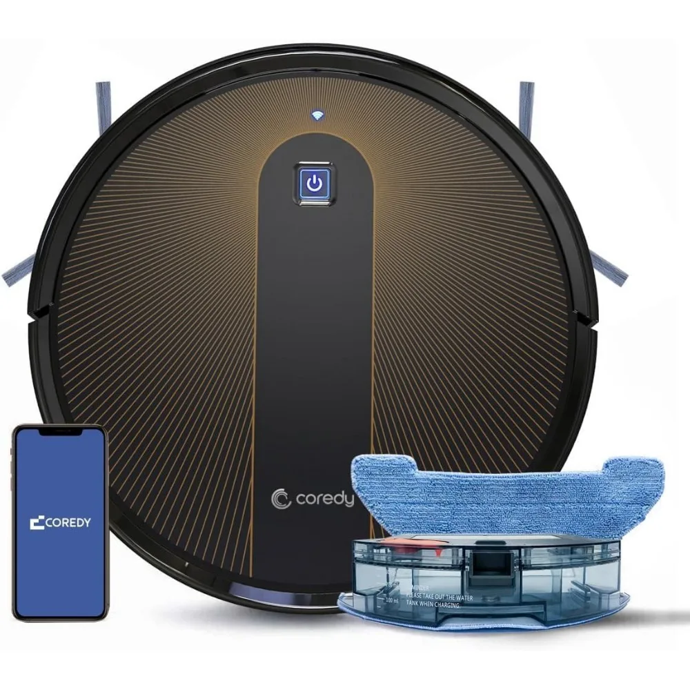 

R750 Robot Vacuum Cleaner, Compatible with Alexa, Mopping System, Boost Intellect, Virtual Boundary Supported, 2200Pa Suction