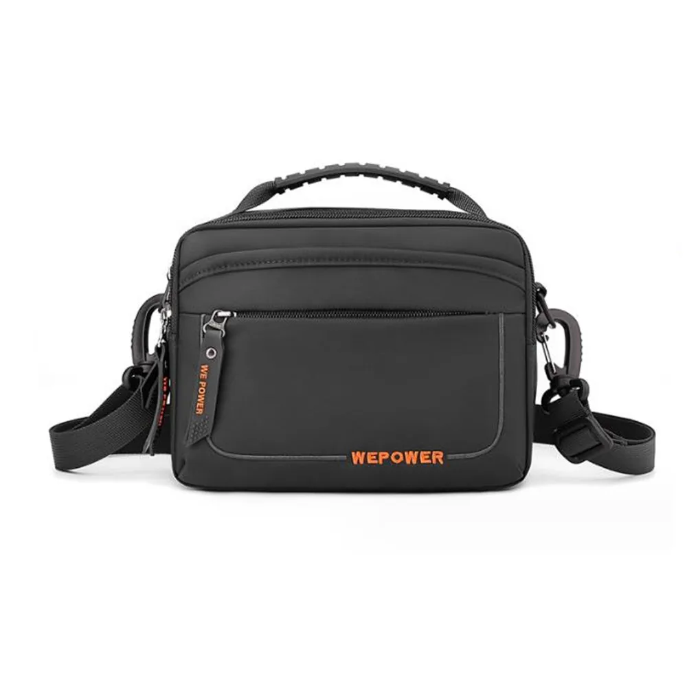 Bolsa crossbody impermeável para homens, Bolsa de ombro casual ao ar livre, Bolsa multifuncional para cintura de viagem