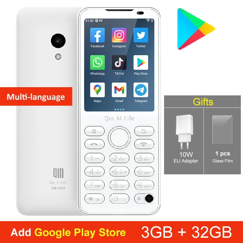【箱・説明書無し】Qin F21 Pro（ホワイト）Google対応 Xiaomi Qin F21 Pro 4GB/64GB ホワイト｜Yahoo!フリマ（旧PayPayフリマ）