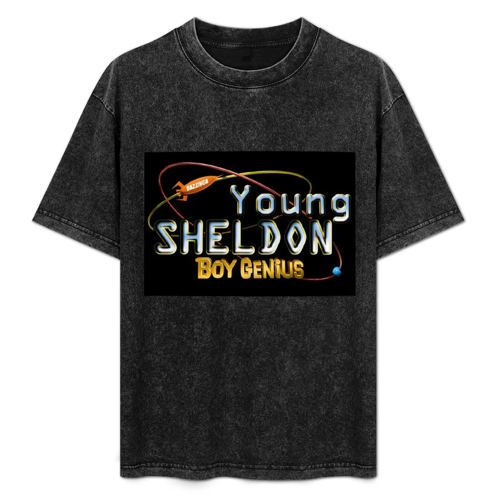 

Young Sheldon Boy Genius T-Shirt t shirt personalised t shirt men 100% cotton luxury brand T-Shirt