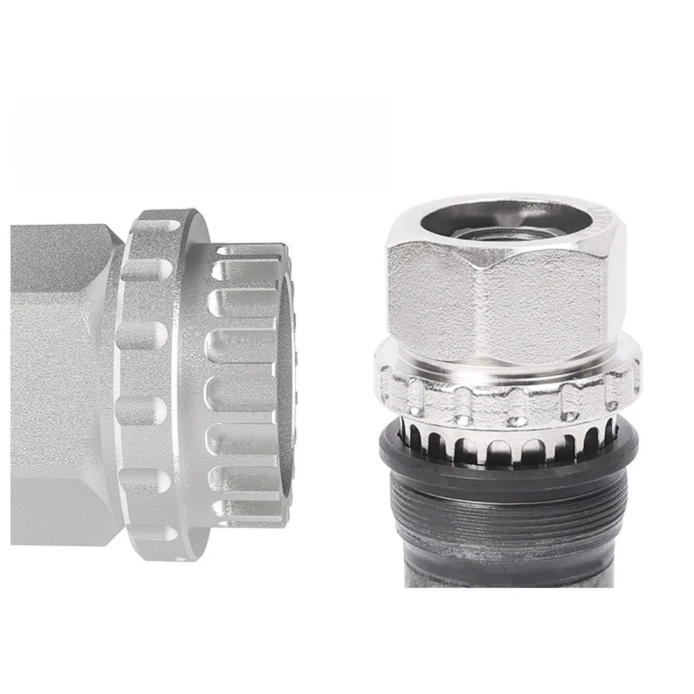 Bike Bottom Bracket Tool Sleeve with 20 Tooth Design for Raceface and FSAbike Featuring Thickened Engagement Teeth