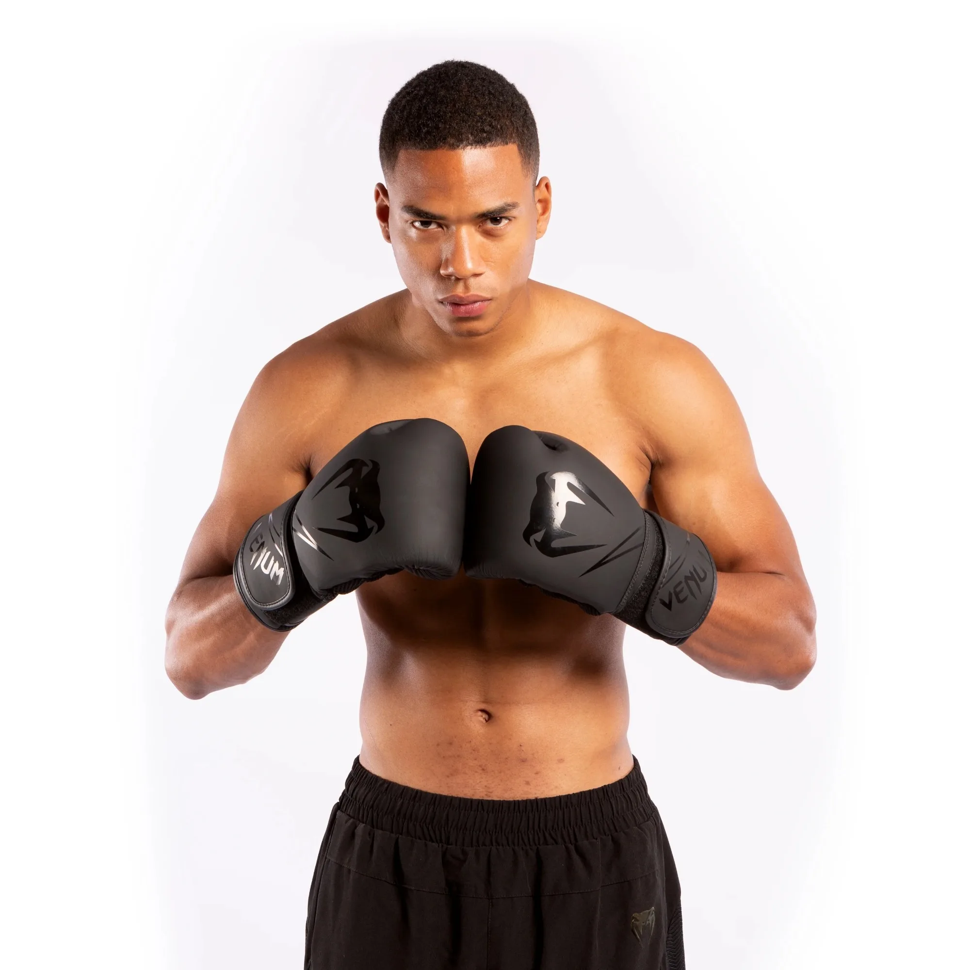 قفازات الملاكمة الكلاسيكية - للجنسين - أسود - 14 أونصة، للبالغين 12+ #5