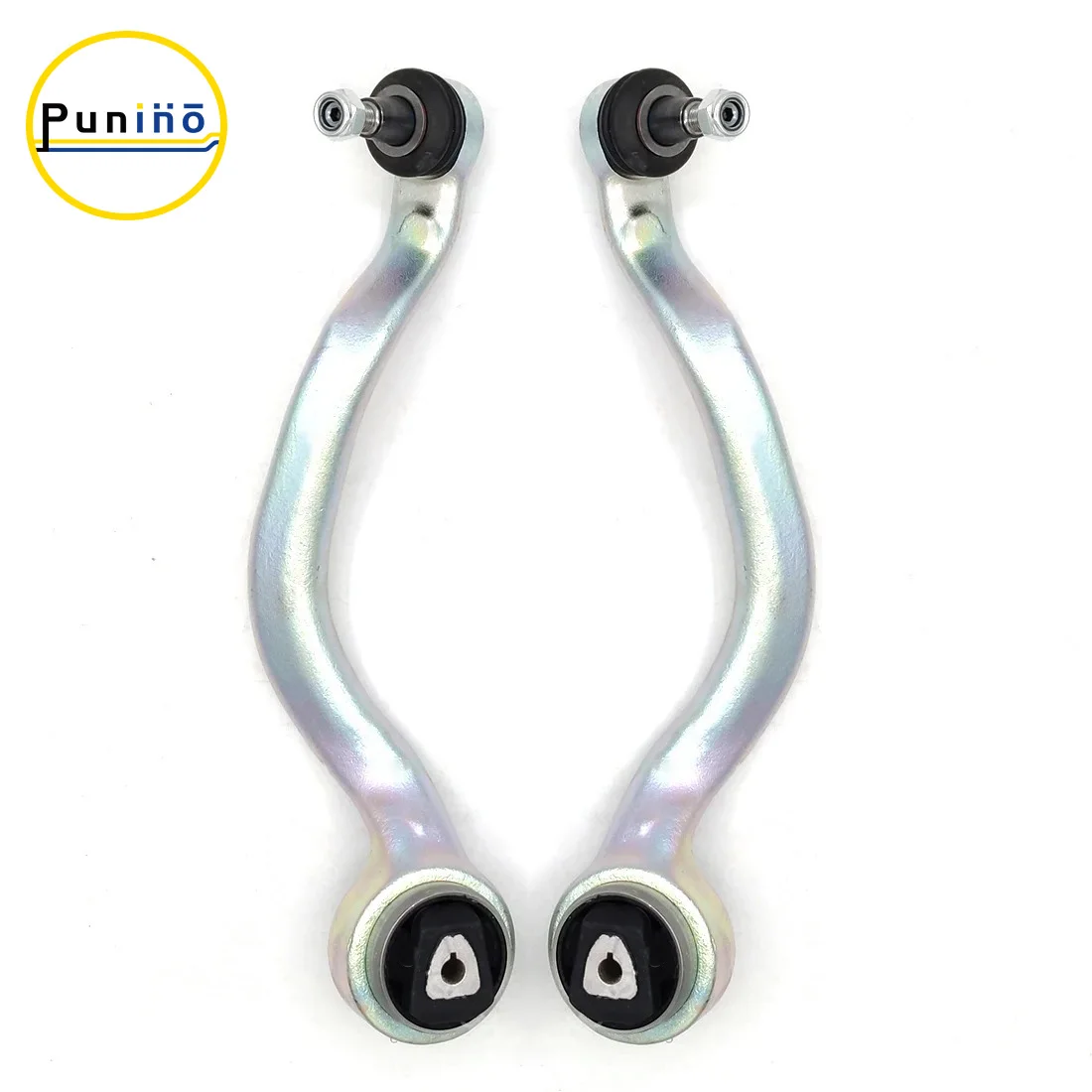 Punino Front Lower Control Arms Suspension 4pcs Sets for BMW X5 X6 2014 2015 2016 2017 2018 2019 31126851691 31126864822