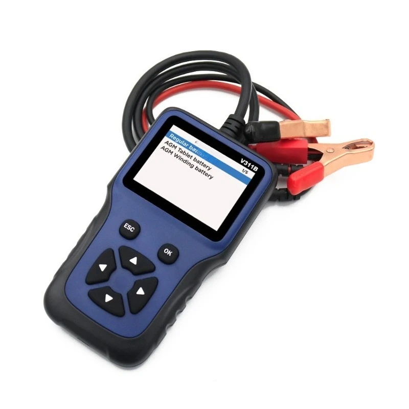 

Color screen 9 languages Car detector Motorcycle battery detection