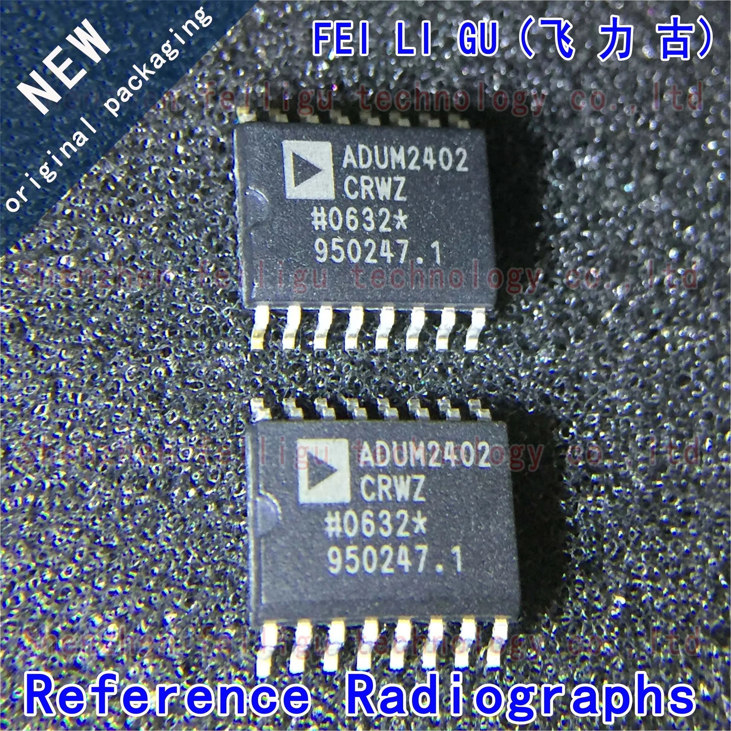 

1~30PCS 100% New Original ADUM2402CRWZ-RL ADUM2402CRWZ ADUM2402CRW ADUM2402 Package:SOP16 Universal Digital Isolator Chip