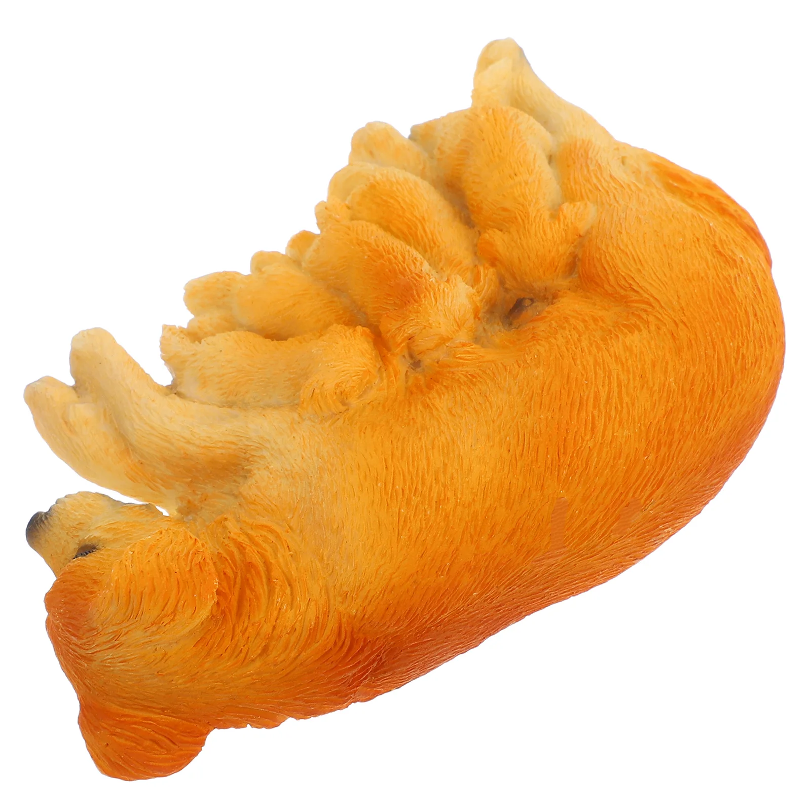 

Miniature Puppy Statue Resin Material Mini Dog Figurine Gardening Decoration Micro L Accessory Outdoor