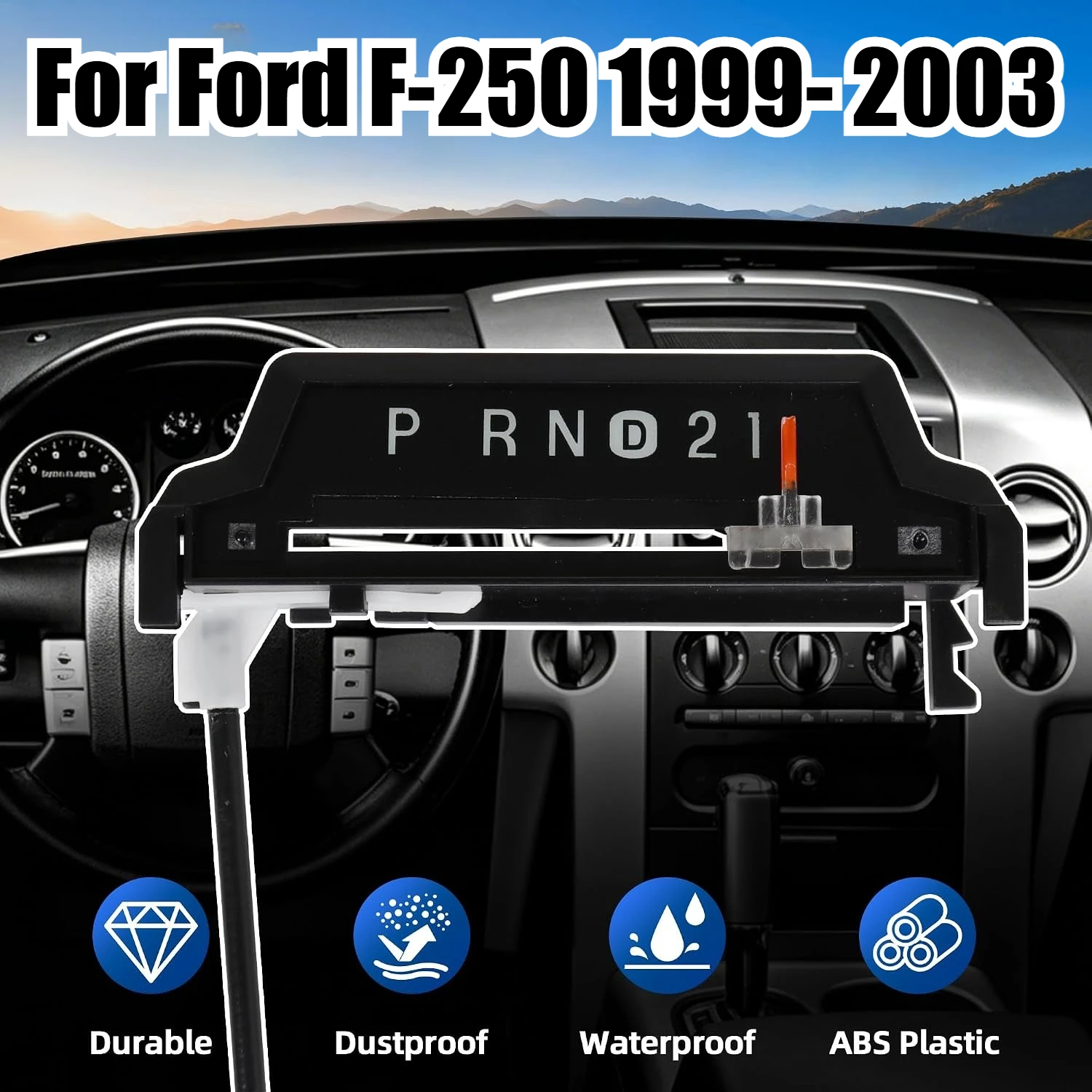 XL3Z7A110AA Gear Shift Indicator Cable XL3Z-7A110-AA For Ford F-250 1999 2000 2001 2002 2003 Transmission Control Modules