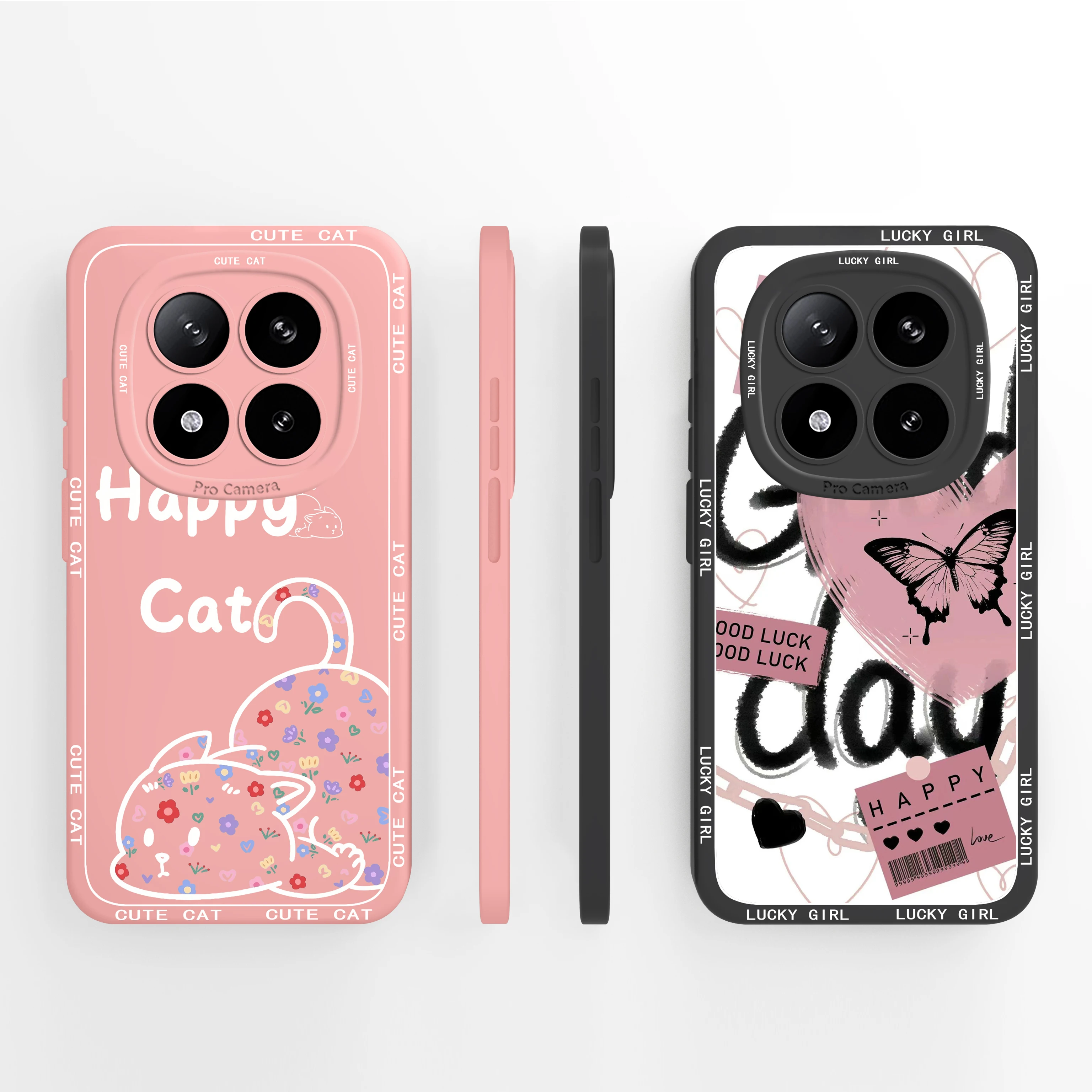 For Redmi Note 14 Pro Plus China 5G Case Pretty Flower Silicone Soft Protective Back Cover For RedmiNote14ProPlus China 5G Funda