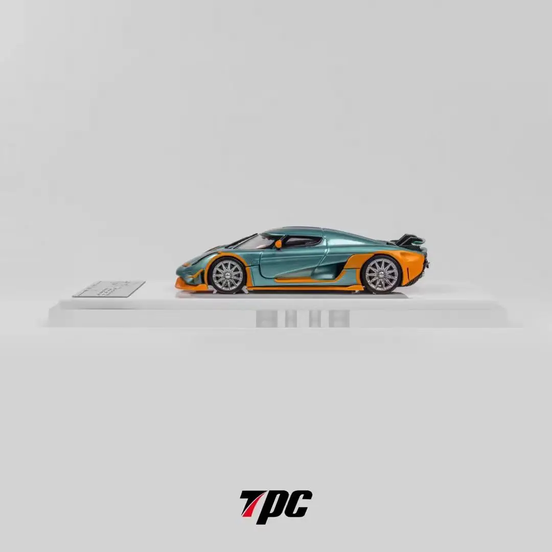 TPC 1:64 Regera Ruler Ghost Supercar Alloy Car Model