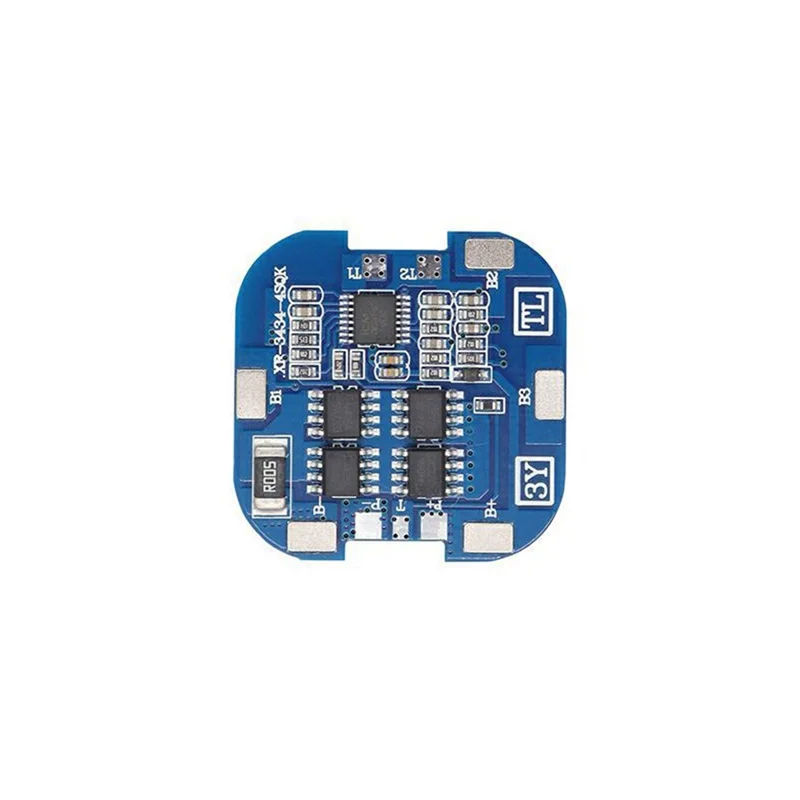 1Pcs 4S BMS 10A 14.8V 18650 Li-Ion Lithium Battery Charge Board Sweeping Machine Solar Lithium Battery Protection Board
