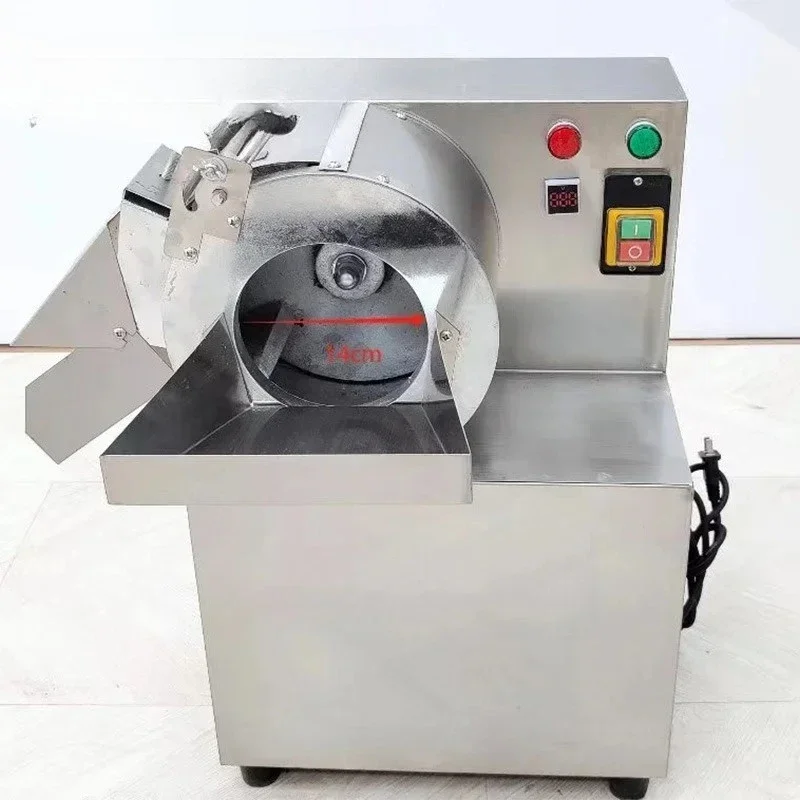 

Fully Automatic Electric Vegetable Cutter Small Fruit Cutting Machine Commercial Home Use
