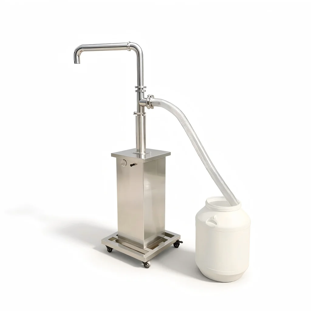 Professional Pneumatic Piston Pump Stainless Steel 304/316 Pneumatic Double Action for Liquid Cream Transfer