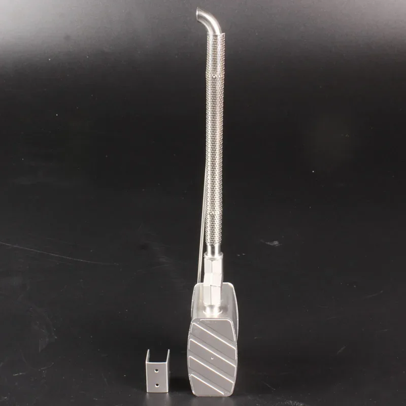 LXYRC 1pcs Metal Simulation Bent/straight Exhaust Upgrade Accessories for 1/14 Tamiya RC Truck for MAN TGS