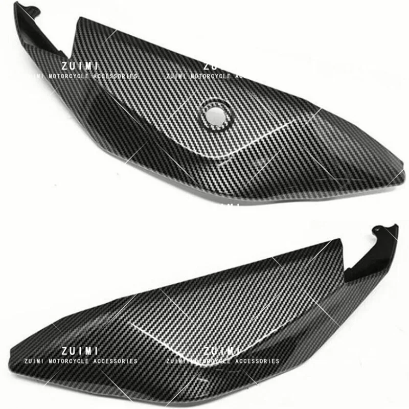 Suitable for Kawasaki ZX10R ZX-10R 2021-2022 Carbon Fiber Rear Tailside Seat Cover Fairing Rear Tailside Panel Edge Plate