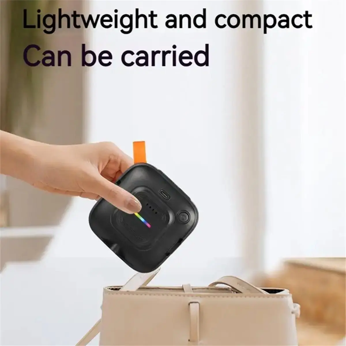 giftnew 3-Color Dimmable Pocket Clip-on Fill Light,Universal for Smartphone,Perfect for Photography/Photo/Beauty/Live White