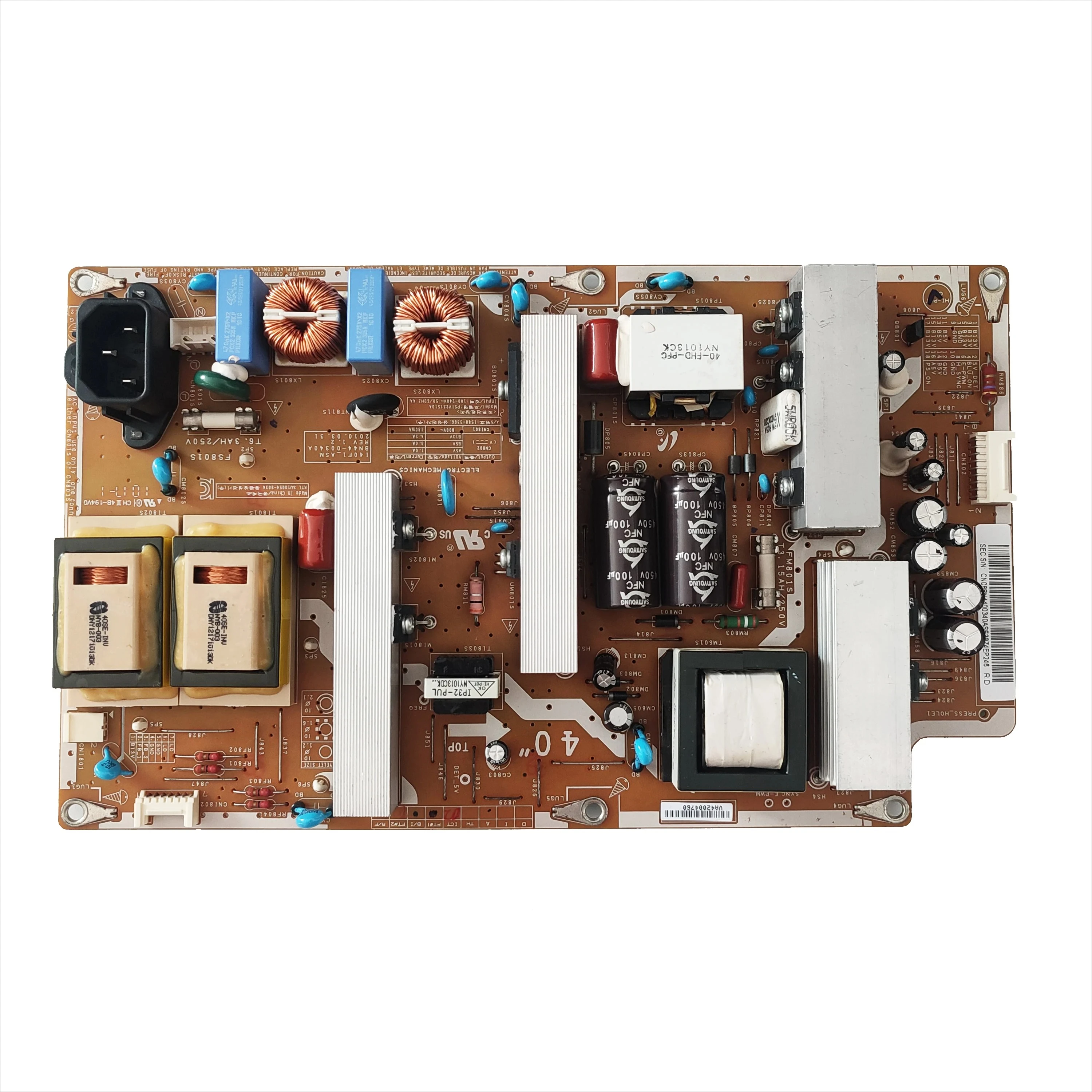 

BN44-00340A BN44-00340B BN44-00417A PSIV231510A I40F1_ADY IV40F1_AHS Power Board is for LE40C530F1W LE40C550J1W LE40C650L1K TV