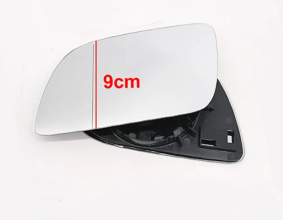 For Volkswagen VW Polo 2002 2003 2004 2005 Heating Replacement Side Mirrors Lens Door Wing Rear View Mirror White Glass 1PCS