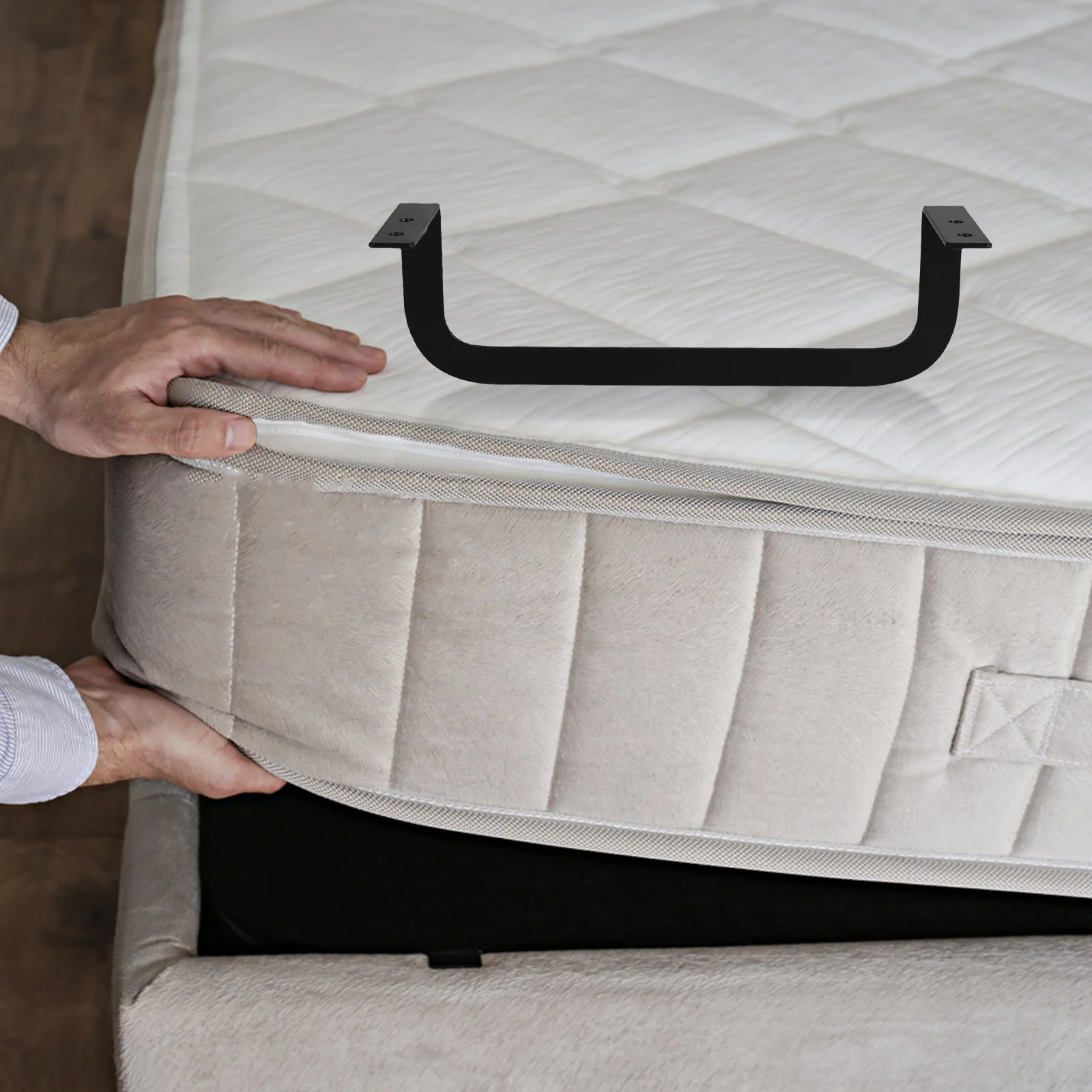 

1 set 1 Set Mattress Stopper Metal Non-Slip Baffle For Bed Frame Mattress Stabilizer Anti Slide Holder Fixer Furniture Parts