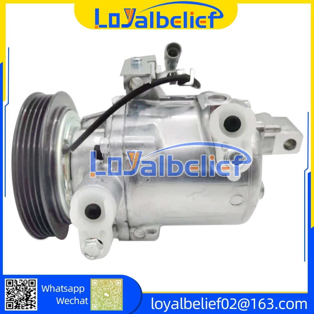 

SVE08C Auto AC Compressor For SUZUKI SWIFT MK4 MK8 HYBRID 447280-3582 95201-52RA0 95201-52R00 447280-3572 ZYS2014 4472803572