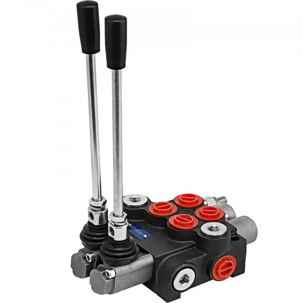 

Hydraulic Valve 2 Spool Hydraulic Directional Control Valve 11gpm Hydraulic Control Valve Double Acting