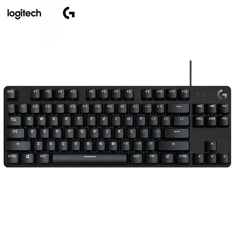 

Logitech G412 SE TKL 87-Key Mechanical Gaming Keyboard with Metal Plate, Tea-Shaped Keycaps, Backlit Design