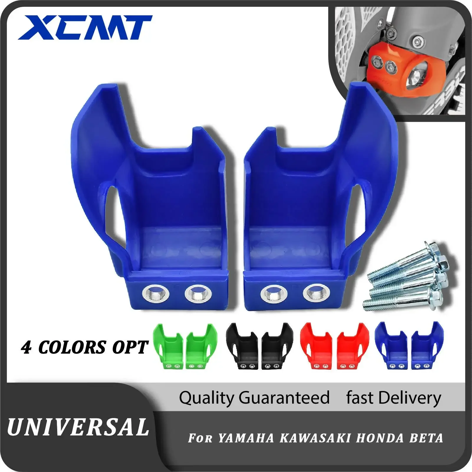 

Motocross Fork Bottom Shoe Guard Cover Protector For YAMAHA WR 125 250 250F 450F YZ125 YZ 250 YZ250F YZ450F 2007-2019 2020 2021