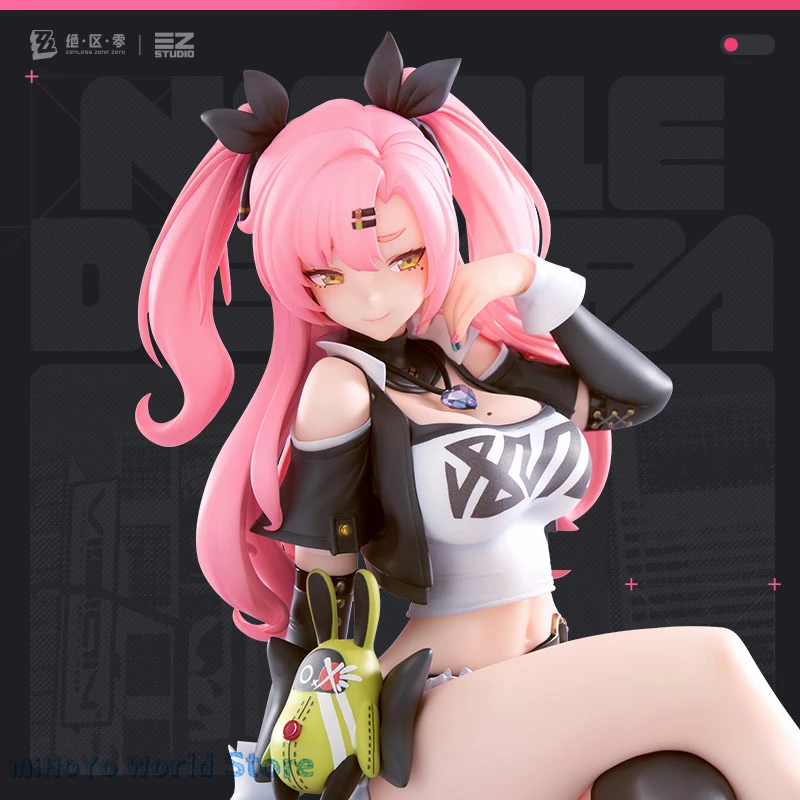 

MiHoYo Официальные подлинные комплекты Zenless Zone Zero Nicole Demara Garage Kits Action Cunning Hares Ver.1/7 Model Kits Nicole Подарок на день рождения