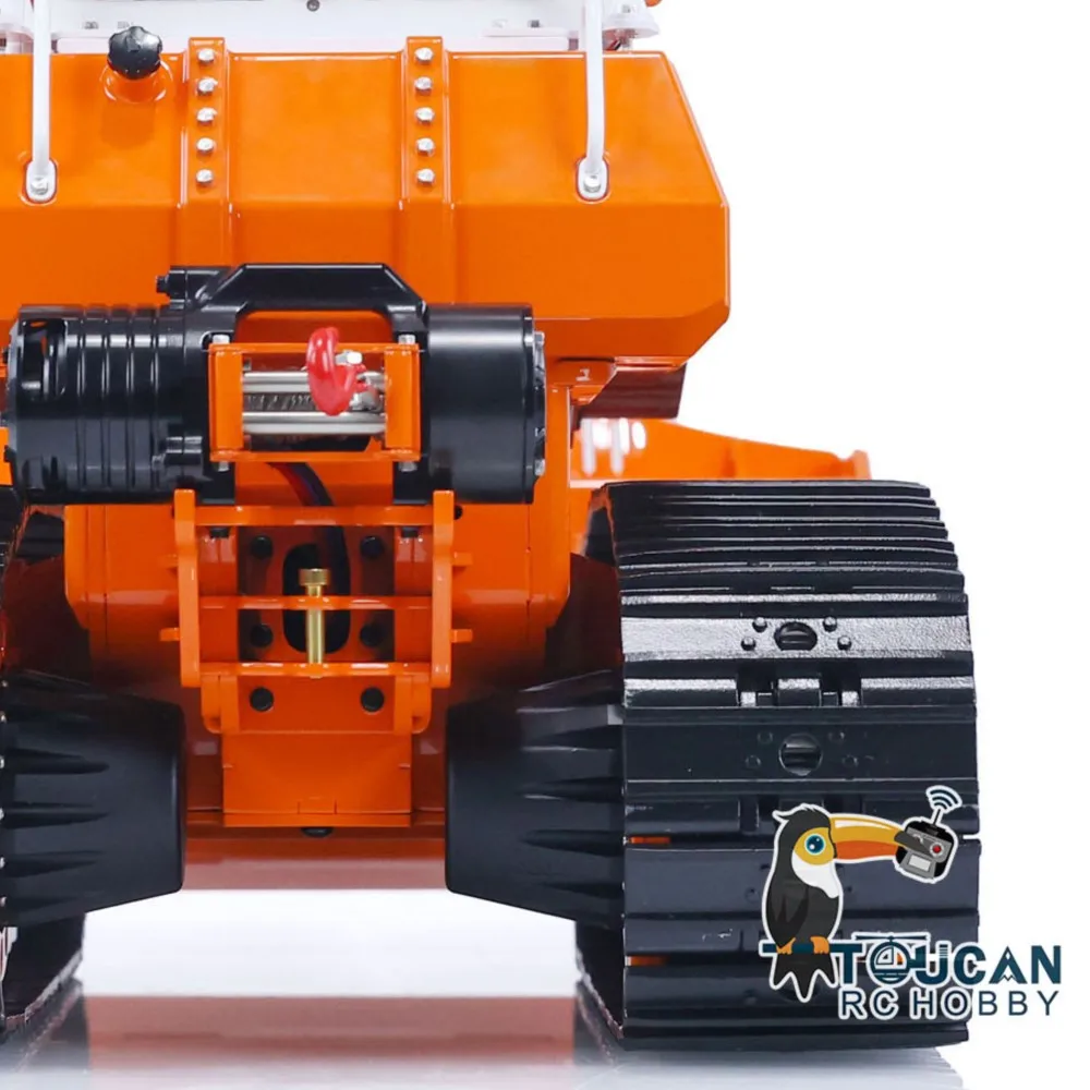 

LESU 1/14 Aoue 850K RC Dozer Metal Hydraulic Remote Control Painted Black Tracks Bulldozer TOUCAN DIY Trucks Car Model Boys Toys