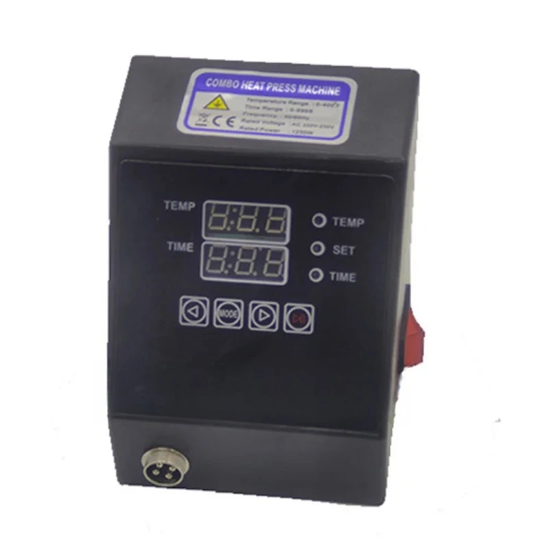 Digital Temperature Control Heat Press Machine 110V 220V Dual Voltage For T-shirt Mug Plate Stone Photo Sublimation DIY Printing