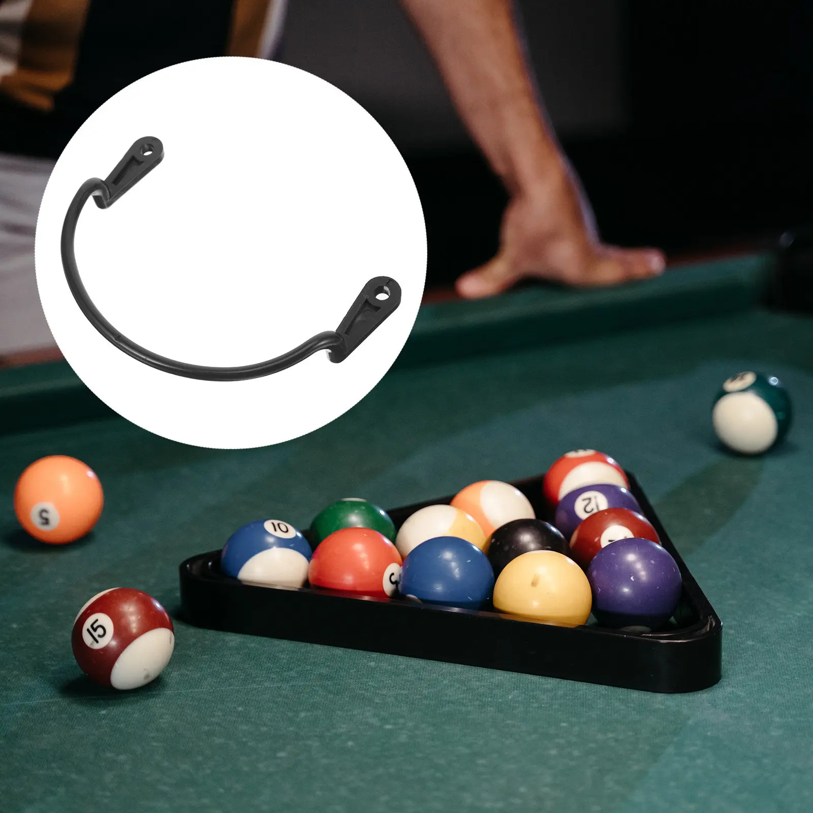 

Комплект из 6 держателей для бильярдных карманов: устойчивые крепления, шумопоглощающие, аксессуары для бильярдного стола, сменные крючки для корзин