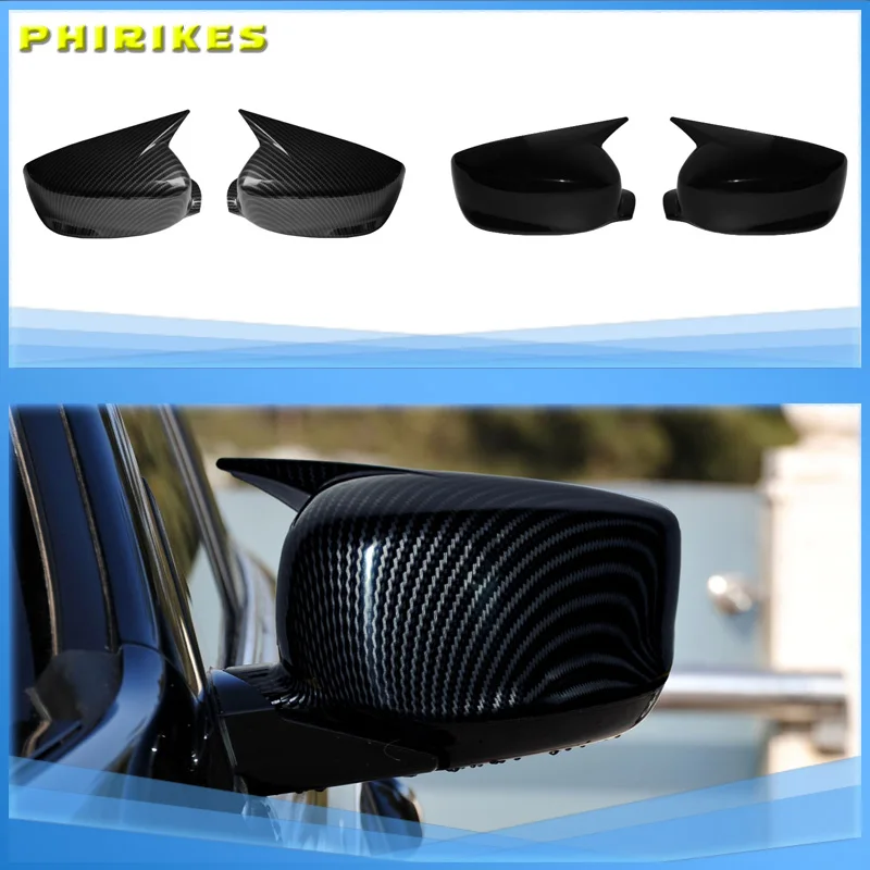 

For Honda Accord 8th Gen 8.5th Gen 9th Gen 2008 2009 2010-2017 Rearview Mirror Cover Carbon Fiber Look Car Accessories