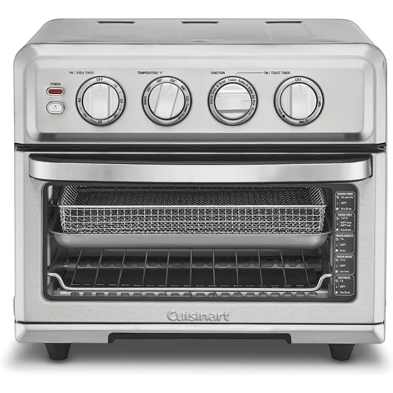 

Convection Toaster Oven, 8-1 Oven with Bake, Grill, Broil & Warm Options, Stainless Steel, TOA-70