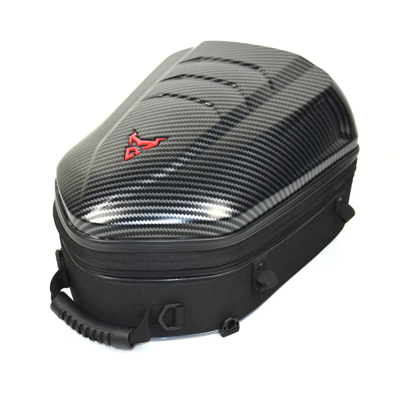 Motorcycle Tail Bag Water-Resistant Motorcycle Bag	Large Capacity Cycling Bag Wear Across The Body Motorcycle Backseat Bag