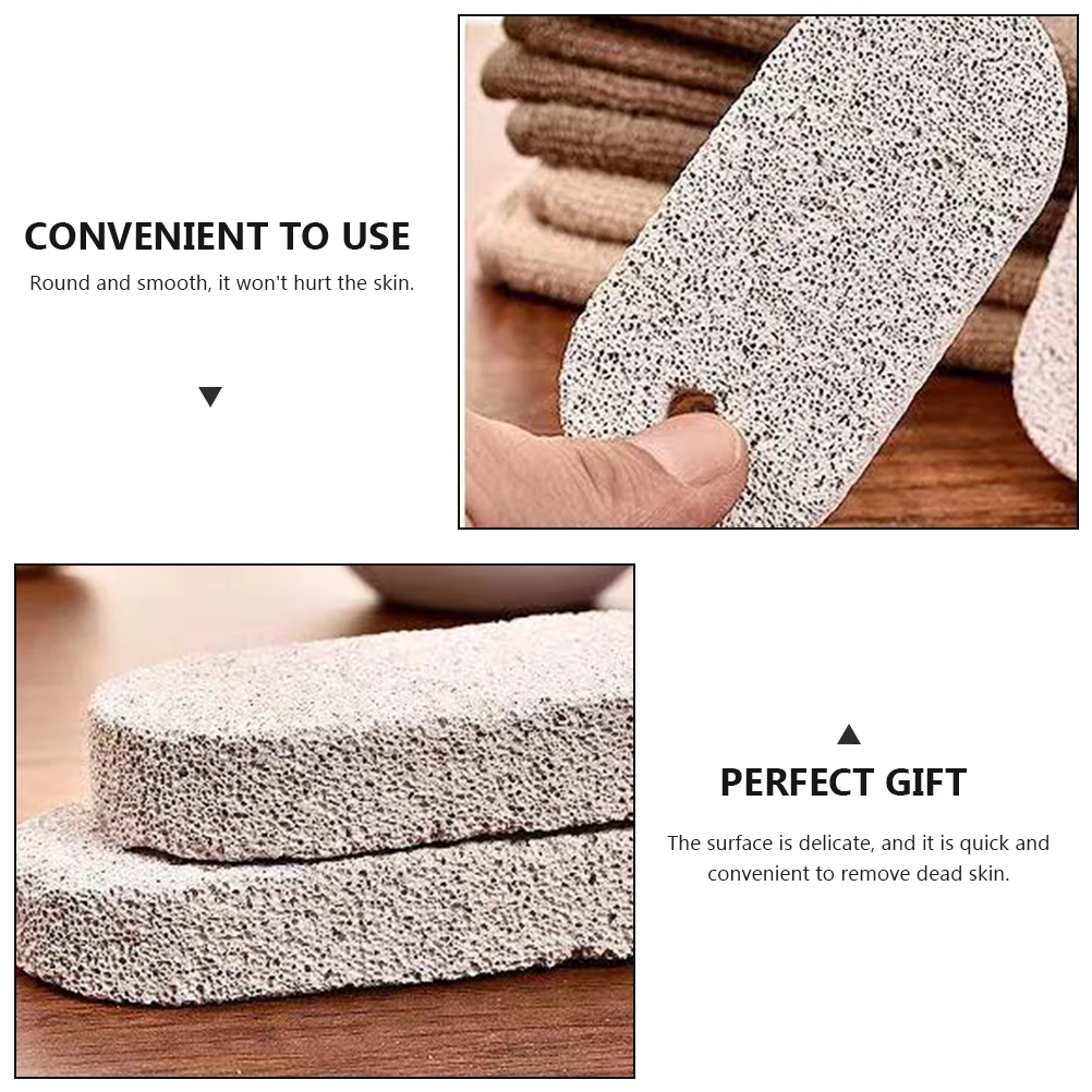 

6Pcs Foot Callus Remover Pumice Stone Durable Lightweight Exfoliating Dead Skin Foot Care Pedicure Tool Pedicure Tool