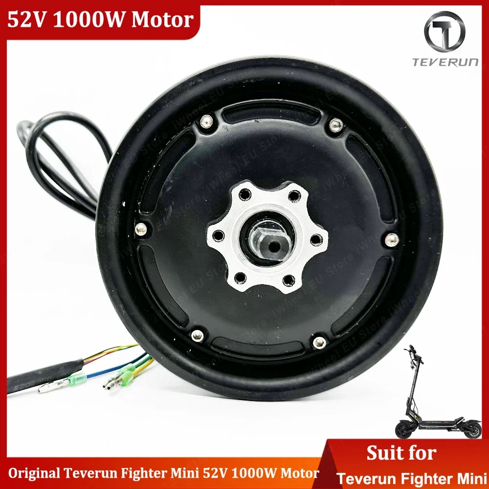 2026 Original Teverun Fighter MINI Engine/Motor 52V 1000W Front Rear Motor for 10 Inch Teverun Fighter Mini PRO Electric Scooter