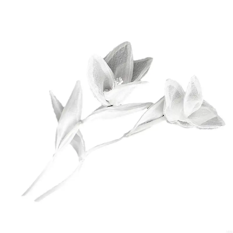 

N0PE Handcraft Project Appliques Fabric Flower Sewing On Patches for Dress Sweater