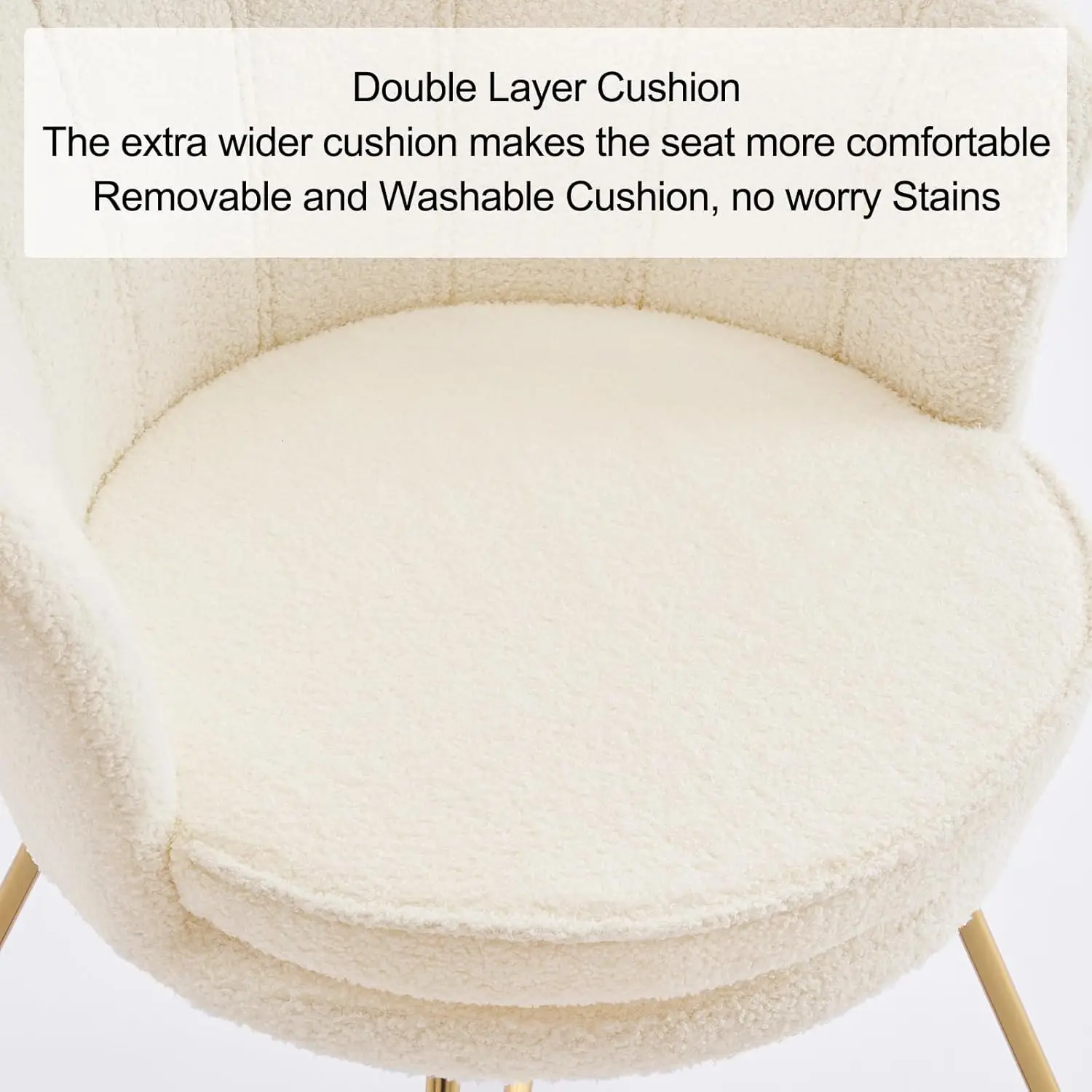 كرسي فانيتي مع ظهر، كرسي شل لغرفة المعيشة، كرسي متقاطع بأرجل ذهبية، كرسي مكياج لمكتب غرفة النوم