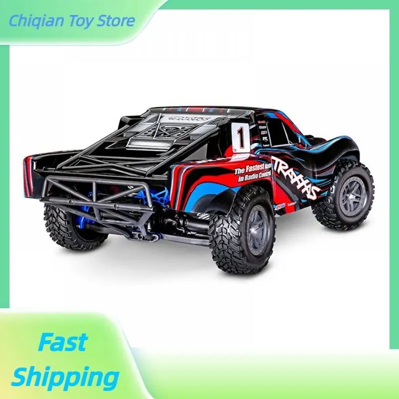 

TRAXXAS 1/10 four-wheel drive Slash remote control electric brushless off-road vehicle BL2S short card RTR 68154-4 simulation
