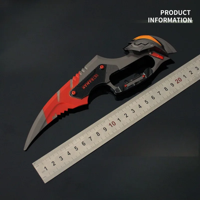 22cm Arena Breakout Game Peripherals Beliarok Dagge Melee Weapons Model Desktop Ornaments Alloy Model Toys Crafts Festival Gift