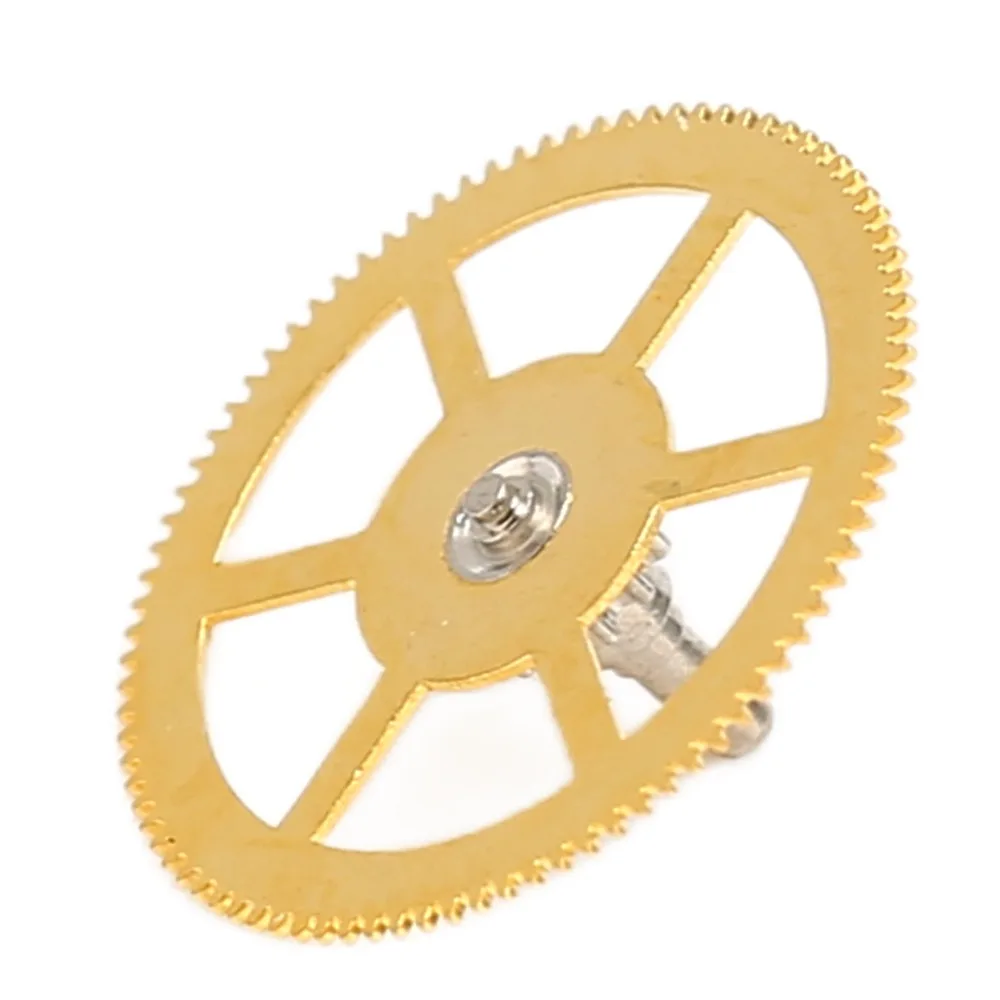 Precise Gold Center Wheel Alloy Small Size T17 Movement Watch Spare Parts Broken Parts Replacement