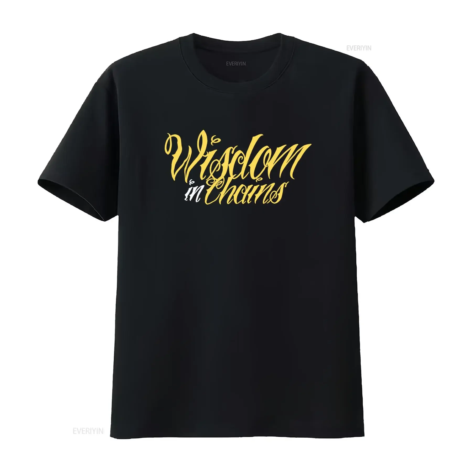 Wisdom In Chains T Shirt Small Patch Design Madball Turmoil Terror Mushmouth Out To Win vintage Washed Versatile streetwear