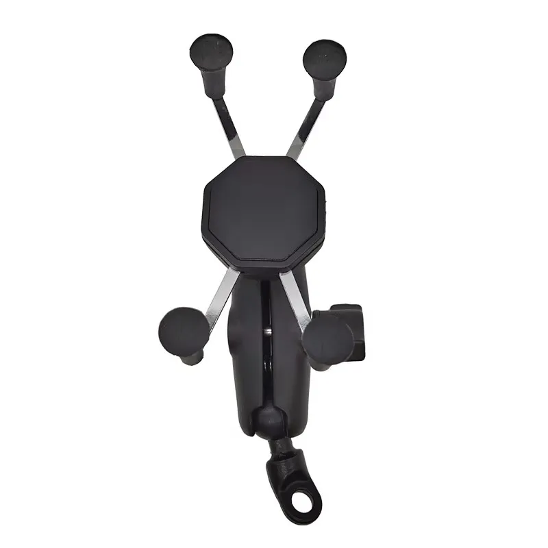 Phone Holder Bike 360° View Universal Motorcycle Off-road Vehicle Bicycle 4.7-7 Inch Mobile Phone Stand Bracket GPS