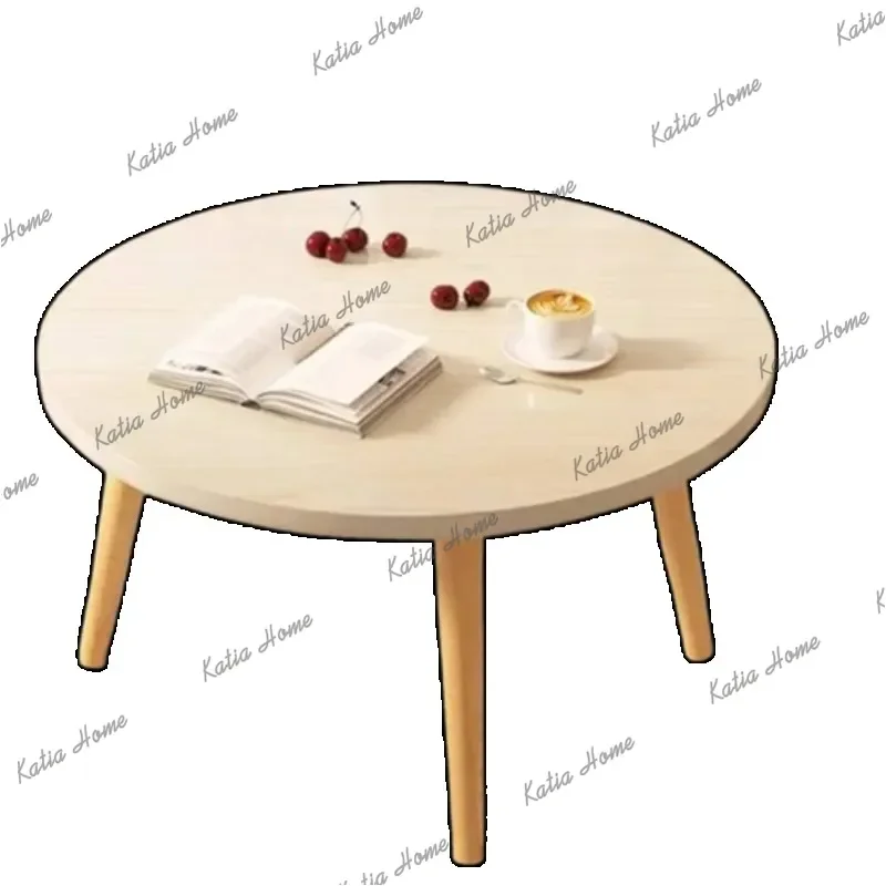 Factory Direct Round Living Room Coffee Tables Modern Luxury Designer Apartments Coffee Tables Side Nordic White Stolik Kawowy F