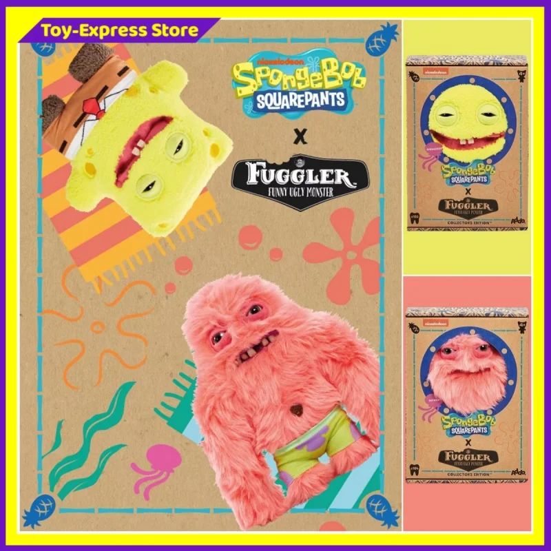 

Плюшевая игрушка Фугглер из мультфильма «Губка Боб», забавный уродливый монстр, игрушка для мальчиков, плюшевая кукла «Зубастый монстр», детские игрушки, подарок на день рождения