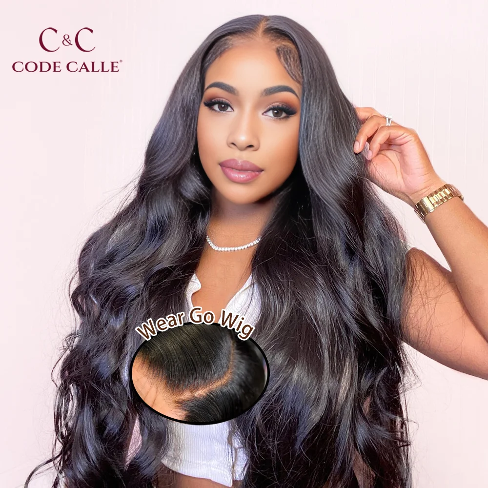 Glueless 7x5 Wigs with Body Wave Style-100% Human Hair,26 inch 7x5 Transparent Lace Front,Suitable for Women,Body Wave Texture