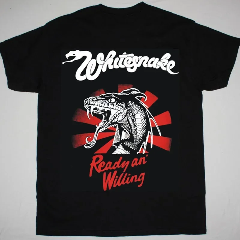 

Футболка унисекс Whitesnake Ready An Willing из хлопка, модель T1985