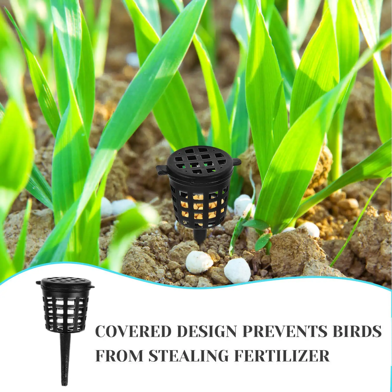 

Контейнеры для удобрений (20 шт.) для бонсай, мини-корзины для автоматического внесения удобрений, контейнеры для медленного высвобождения удобрений с крышкой